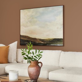 Magnolia Home by Joanna Gaines Classic Interior Wall, Ceiling, Trim Paint and Primer, Eggshell Finish, 1 Gallon - COGNAC