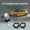2PCS Car LED Headlight Base, Car LED Headlight Holder Headlights
