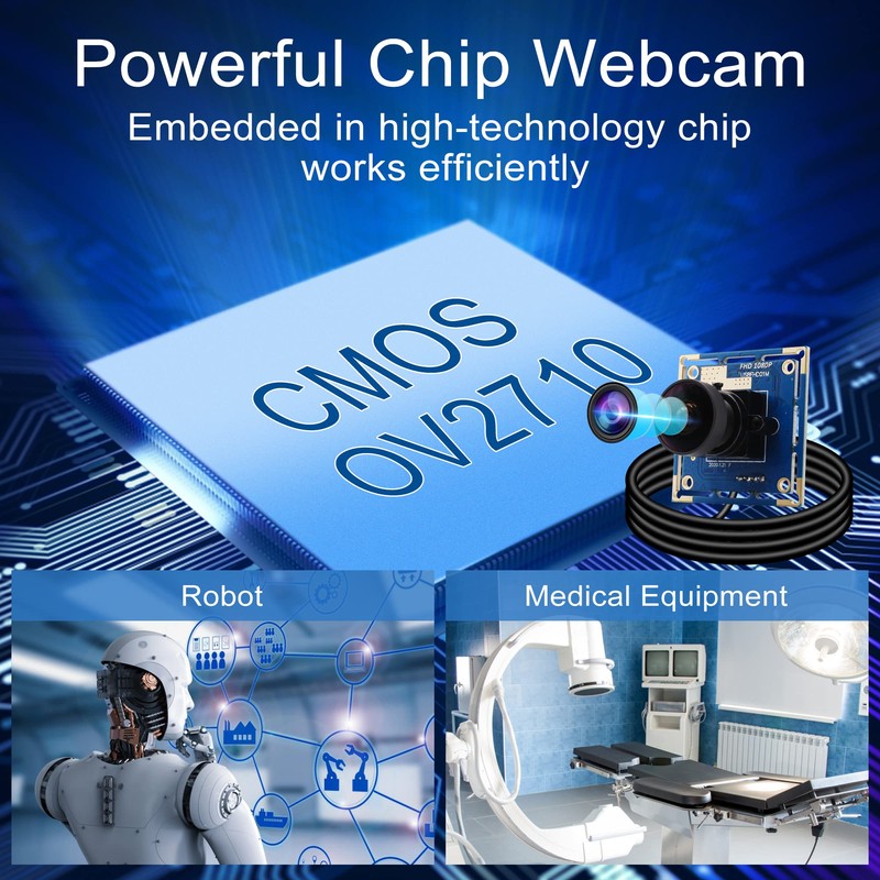 ELP Webcam Wide angle 170 degree Fisheye Lens Camera USB