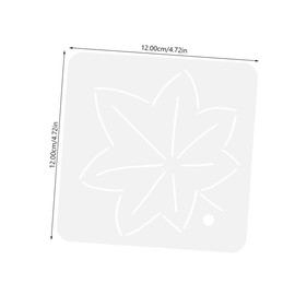 DOITOOL 5 Pcs Acrylic Sewing Ruler for Patchwork and Quilting Transparent Clothing Proofing Templates for DIY Sewing Projects Lightweight and Smooth Surface