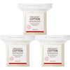 Gangwon-do Organic Cotton 180 Sheets (60 Sheets x 3 Pieces)
