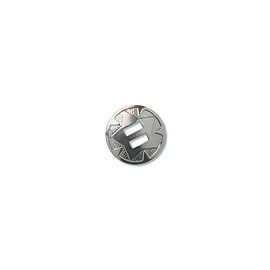 Tandy Leather Factory Nickel-Conchos, Mehrfarbig, 1.19 x 4.44 x 8.89 cm