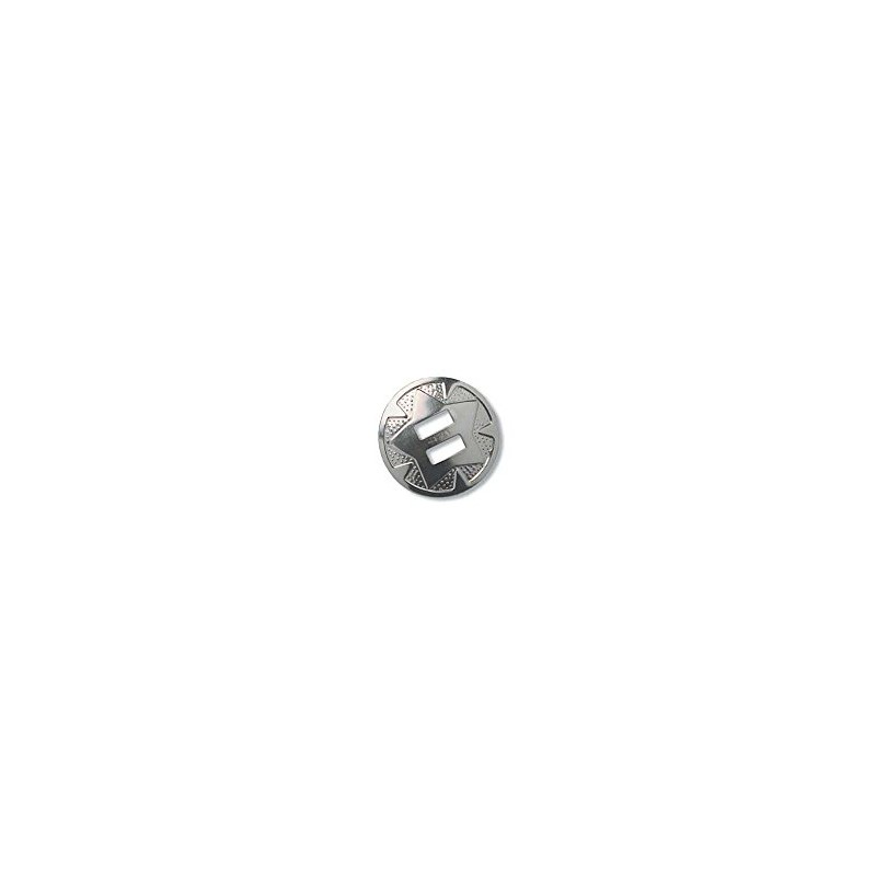Tandy Leather Factory Nickel-Conchos, Mehrfarbig, 1.19 x 4.44 x 8.89
