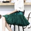 KWBCM Women's Dual Purpose of Petticoat and Skirt above Knee