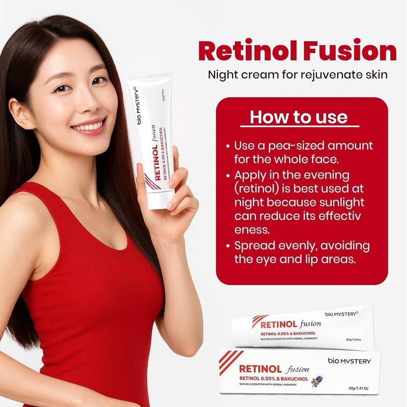 Bio Mystery Retinol 0.05 Fusion Cream With Bakuchiol (40 Gram