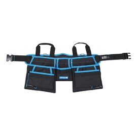 HÖGERT TECHNIK - Tool Belt 15 Pockets, Tool Belt for Men, Tool Belt Bag, Robust Tool Bag Belt for Craftsmen, Carpenters, Electricians, Carpenters, Construction, 600D Polyester