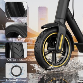 Cooryda 8.5'' Tire&Tube,8 1/2×2 Electric Scooter Tire Replacement Wheels for Gotrax Gxl V2/Xiaomi M365,8.5x2 Spare Wheel Tires for Front/Rear Replacement Tires Butyl Rubber Curved Valve(Inner+Outer)