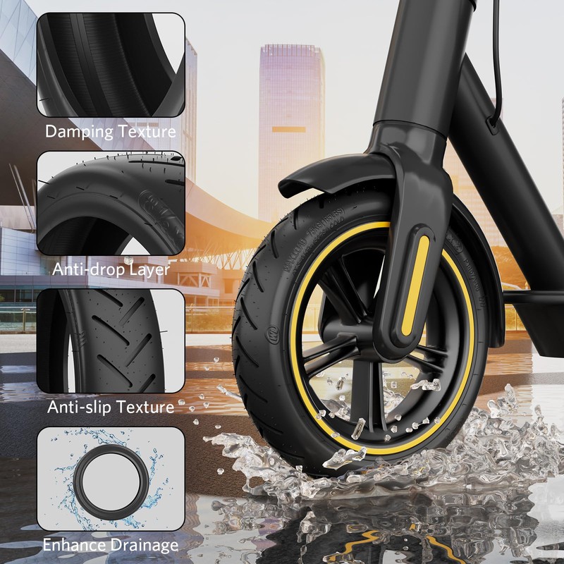 Cooryda 8.5'' Tire&Tube,8 1/2×2 Electric Scooter Tire Replacement Wheels for