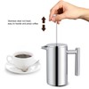 350ML Double Wall Stainless Steel Coffee Maker French Press Tea