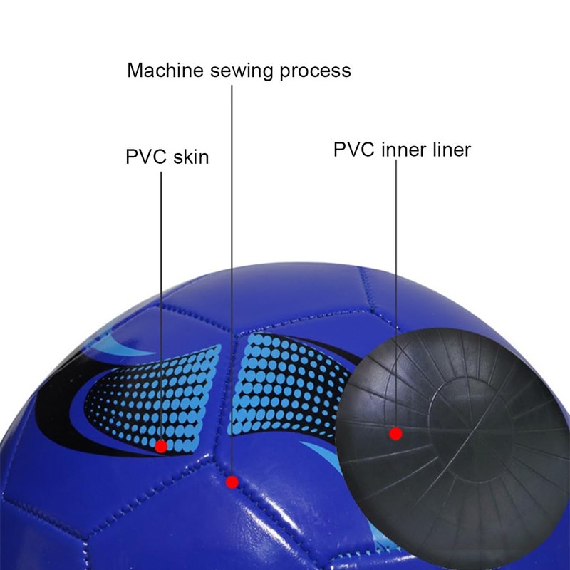 SUIOPPYUW Football for Sports Training Soft and Scratch-Resistant Junior Football