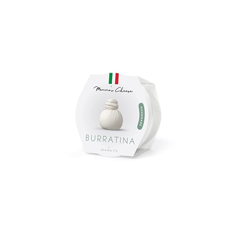 Mamma's Burratina Mozzarella Cheese Pouch filled with Milky-Mousse - 6