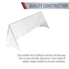 TayMac DG28 Air Deflector, 29.5-Inch, Clear