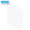 PATIKIL 0.2" Double Sided Adhesive Dots, 1000 Pack Clear Sticky