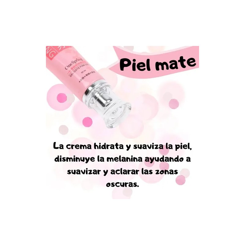 2pz Crema Zonas Intimas Codo Rodilla Piel Axilas Aclaradora