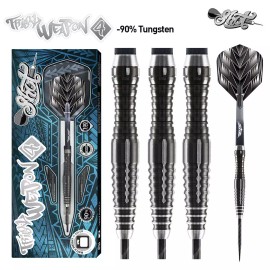 Shot Tribal Weapon 4 Series-Steel Tip Dart Set- 90% Tungsten-22gm