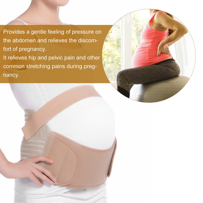 Maternity Support Belt Breathable Pregnancy Belly Band Adjustable Back Support