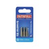 Faithfull Security S2 Grade Steel Screwdriver Bits T40S x 25mm