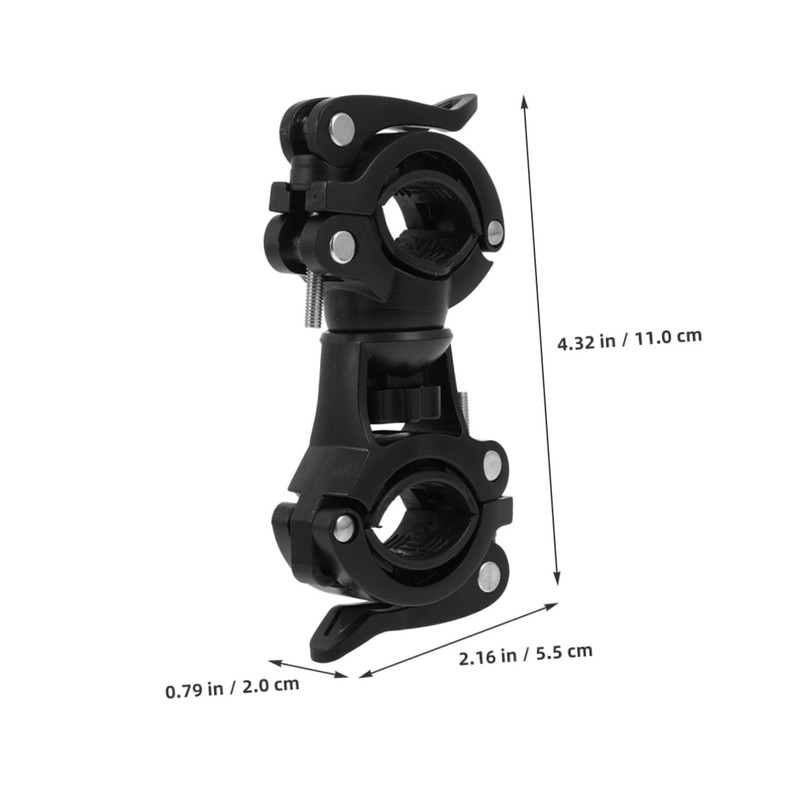 NOLITOY Bicycle Flashlight Mount u Lock Holder Bike Mount for