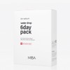UnKnown Miracle House Miva Ion Calcium Water Drop Six Day Pack 12 sheets 716924 / 미라클하우스 미바 이온칼슘 물방울 식스데이 팩12매 716924