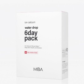 UnKnown Miracle House Miva Ion Calcium Water Drop Six Day Pack 12 sheets 716924 / 미라클하우스 미바 이온칼슘 물방울 식스데이 팩12매 716924