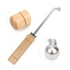 Trumpet Repair Tools Solid Wood Instrument Maintenance with 1 Sheet