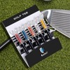 Caiton 5 Piece Magnetic Golf Tee Set with 360° Bounce