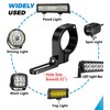 VAZESWIN 2PCS UTV Light Bar Mounts, Sturdy Aluminium Alloy LED