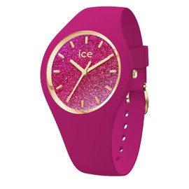 Ice-Watch - ICE Glitter - Women's Watch with Plastic Strap, red, Strap.