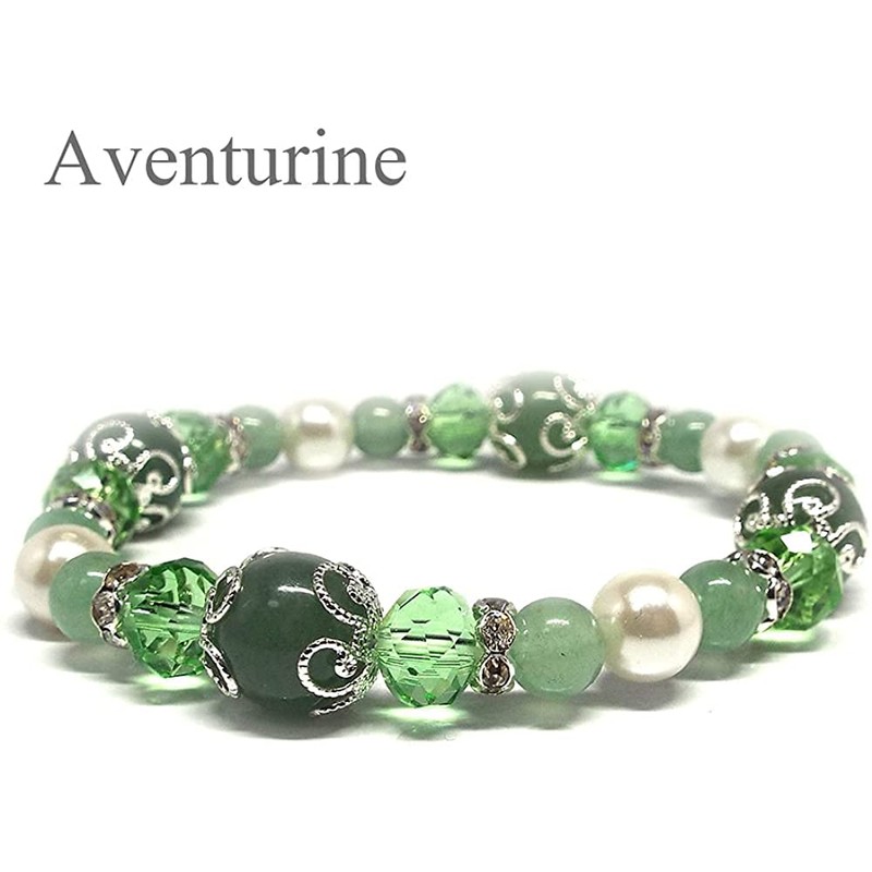 [SION] Natural Stone Power Stone Bracelet, Women's Strength, Sparkle, Lovers'