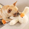 Dog Plush Duckling Sounding Toy Soft Teeth Cleaning Keep Healthy