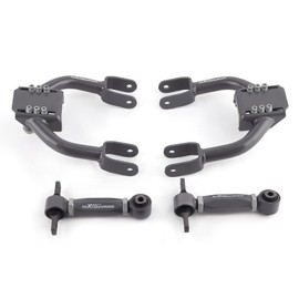 maXpeedingrods Adjustable Camber Arm for Honda Civic 1992-1995, Acura Integra 1994-2001, Front Upper A-Arm & Rear Camber Arm