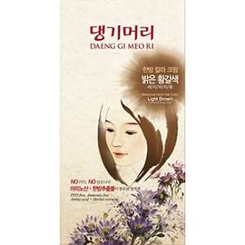 Daeng Gi Meo Ri, Medicinal Herb Hair Color, Light Brown, 1 Kit, Doori Cosmetics