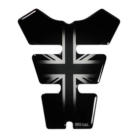BIKE-label Tank Pad Small 3D Motorcycle Sticker Tank Protection Paint Protection Union Jack English Flag X504001VA