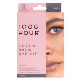 1000 Hour Eyelash and Brow Dye Kit, Graphite