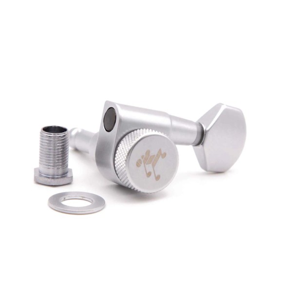 Tone Ninja 2-pin locking tuners 20:1, Satin Chrome, 7 String