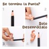 4 Lapiz Cera Tatto Desenrrollable en Barra para Diseño Relleno