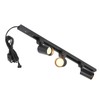 Hiiglxii Plug in Track Lighting with Power Cord, 3-Light GU10