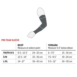 G-Form Padded Pro Team Basketball Sleeve - Arm Sleeves for Men and Women - Black, Youth (One Size)