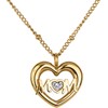 LuckyLy Collares para Mujer Mom Oro 18K Zirconia Cúbica, Regalos