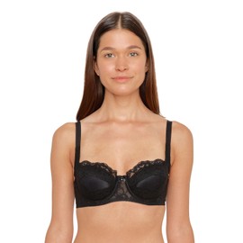 Susa Padded Dirndl Bra 8864, 34 B black