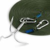PIOSRTRR Grappling Hook with Rope-Includes Nylon Rope 6/8/10mm 50FT,Functional Grapple