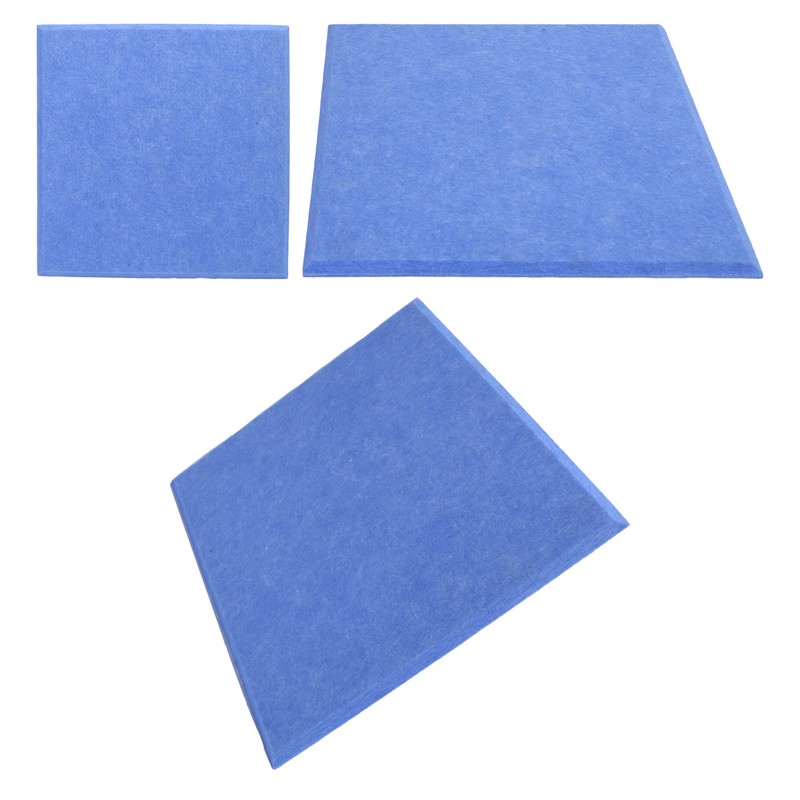 6Pcs Acoustic Absorption Panel Thickened Reduce Reverb SoundProof Padding Absorber(Blue