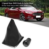 5 Speed Gear Stick Shift Knob Gaiter Boot Cover for
