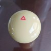 none Pool Cue Ball 2" with Red Triangle Snooker
