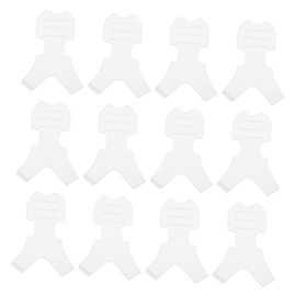 Healeved 50pcs Y-shaped Eyelash Curling Tool Multi-functional Applicator for Easy False Lash Application Design for Home and Salon Use