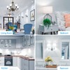 EvaStary 60W Equivalent Refrigerator Light Bulb, 7W 120V A15 Fridge