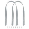 sourcing map 2pcs 24 Inch (60cm) Leather Purses Straps Handbag