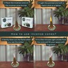 TRUMIRI Jasmine Incense Cones - Total 20 Cone Incense -