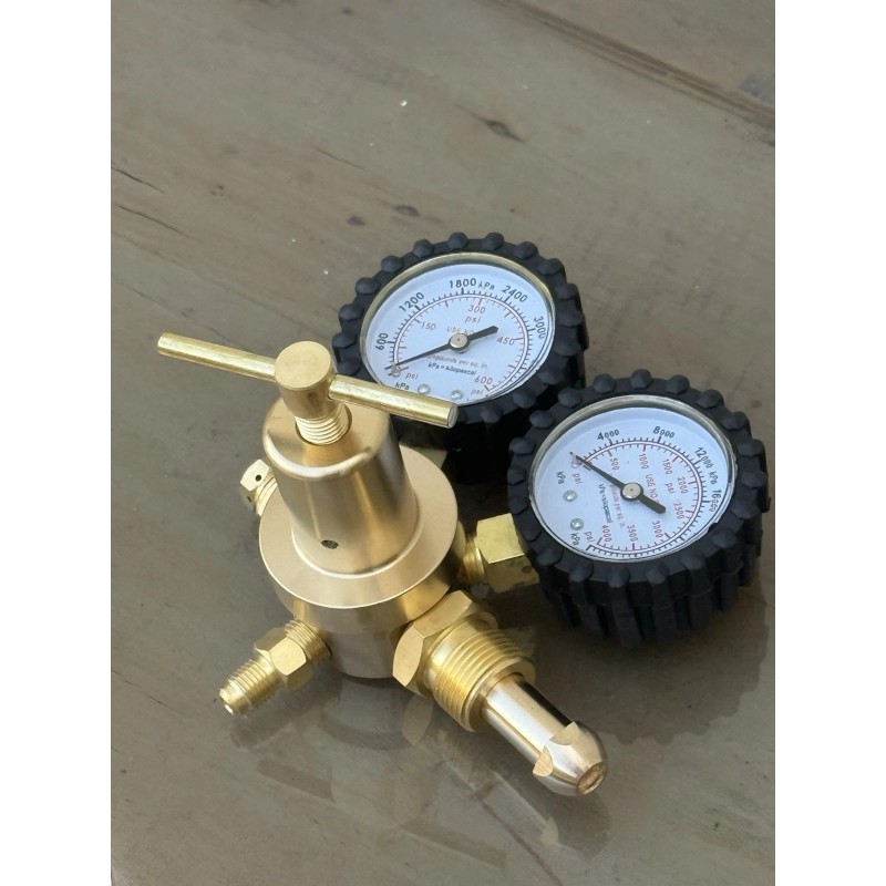 Infinity Nitrogen Dual Gas Regulator 0-600 PSI HVAC Purging Pressure