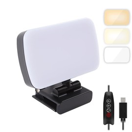 WANGCL Videokonferenz Licht mit 3 Lichtmodi Kamera Licht Schminklicht Laptop Lampe für Live Streaming Videoaufnahmen